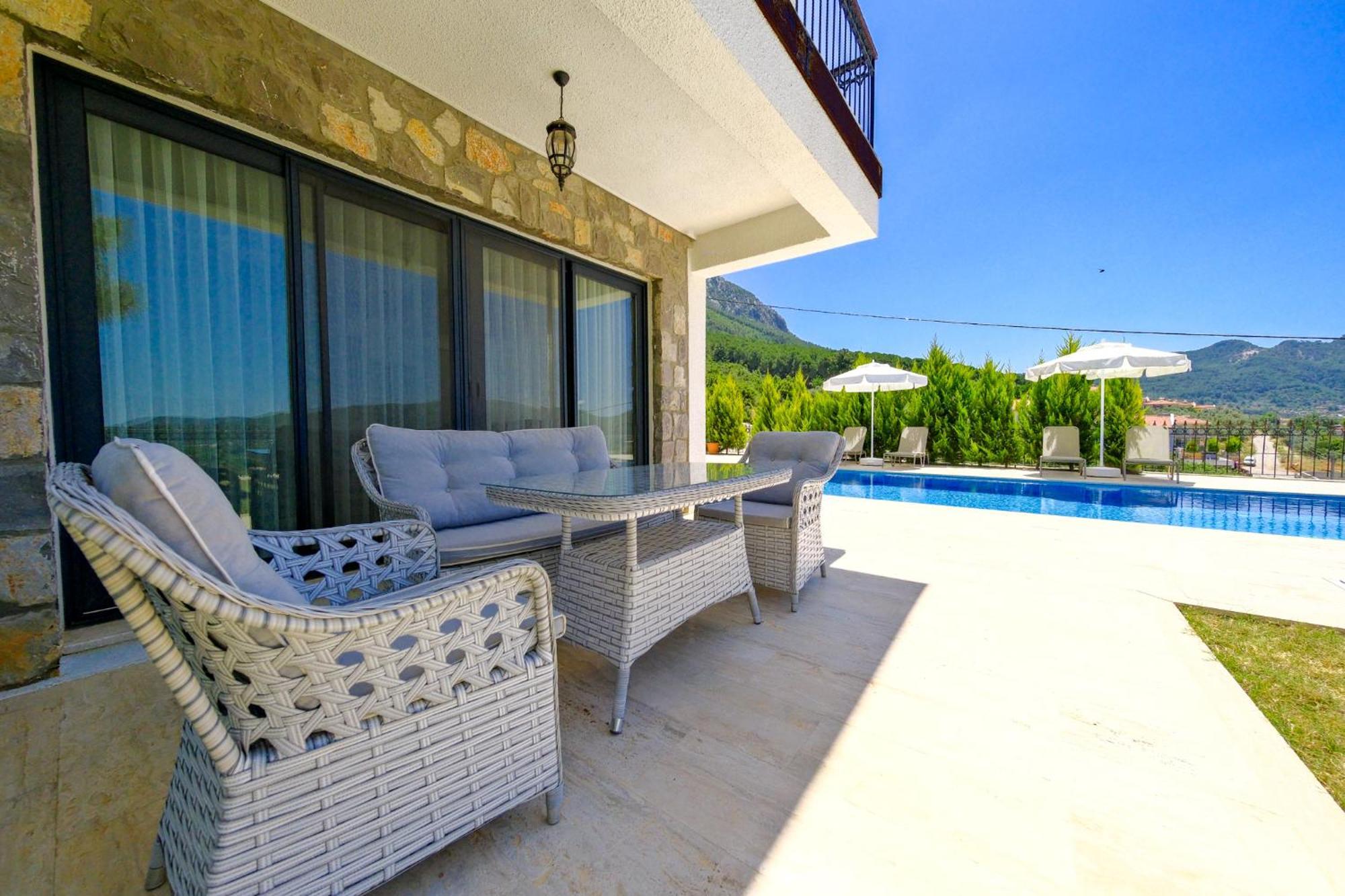 Mediterranean Breeze Villa - Family-Friendly Luxury Villa - Fethiye By Sunworld Villas Exterior photo